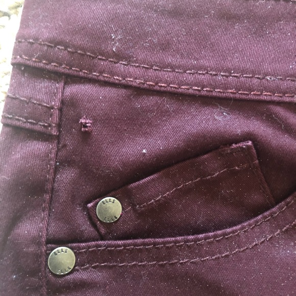 Sparkly Burgundy Jeans - Picture 8 of 8